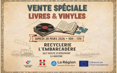 Vente spéciale livres & vinyles à la recyclerie : une journée pour chiner autrement 📚🎶