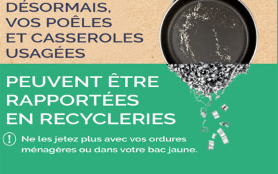 🥘Une nouvelle filière de recyclage pour les poêles et casseroles
